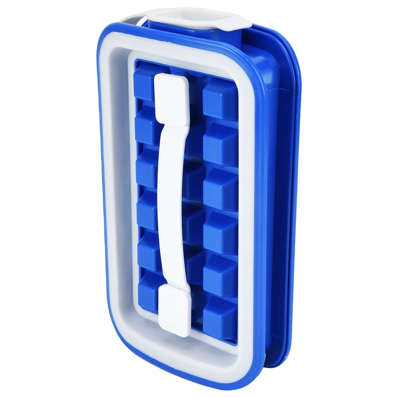 Ice Cube Tray Stretchable Easily Cleaning Saving Space Ice Making