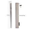 Thous Winds Titanium Chopsticks with Storage Bag, Lightweight Reusable Camping