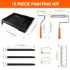 King Origin Paint Roller Kit with Extension Pole (3 ft),