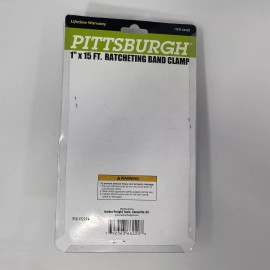 Pittsburgh Woodworking Band Clamp Strap - Ratcheting 1”x15 Ft.