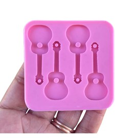 Guitar Musical Instrument Earrings Mold