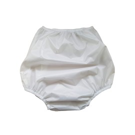 Ladies Plain White Incontinence Briefs Pants Knickers Waterproof XL