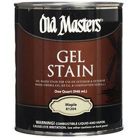 Old Masters 1 qt 81204 Maple Oil-Based Gel Stain