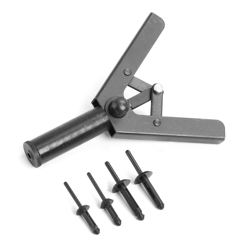 AIMALL 41 Piece Plastic Rivet Gun Set, Quick Release Riveting