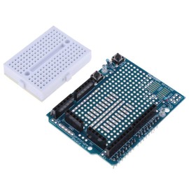Hailege 2pcs UNO R3 Prototype Expansion Board, SYB-170 Mini Breadboard for Arduino UNO R3 Prototype Shield