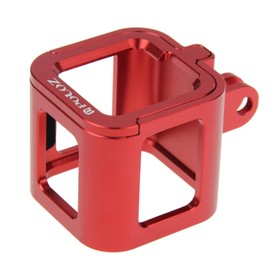 PULUZ® Shockproof Housing Shell Case CNC Aluminum Alloy Protective Cage with Insurance Back Cover for GoPro HERO5 Session / Hero4 Session (Red)
