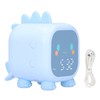 LED Alarm Clock Mini Portable Voice Control Temperature Display USB