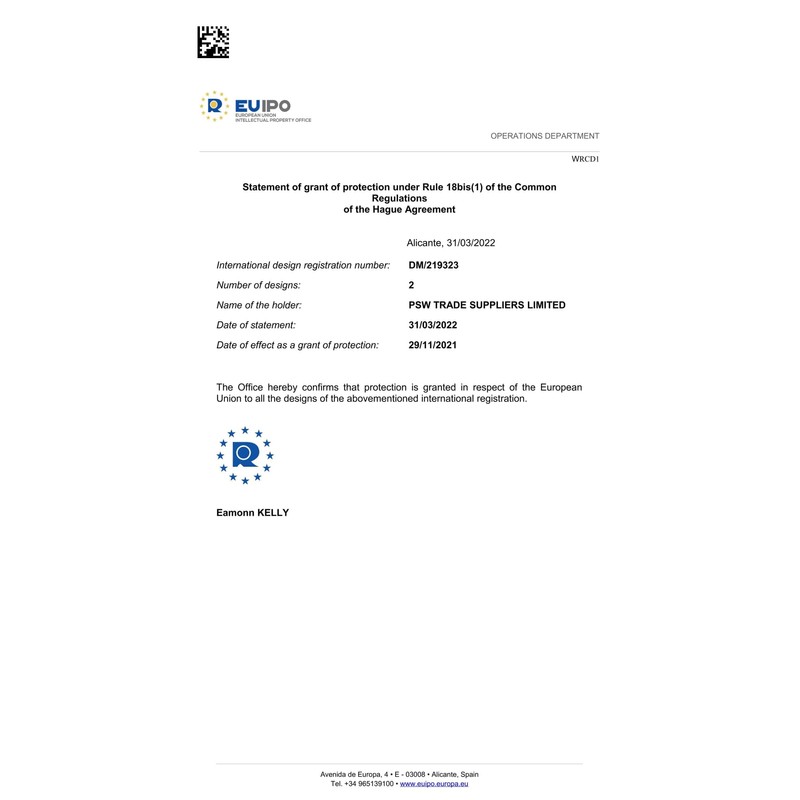 Outside 1/2'' Garden Tap with Through The Wall Flange Bracket