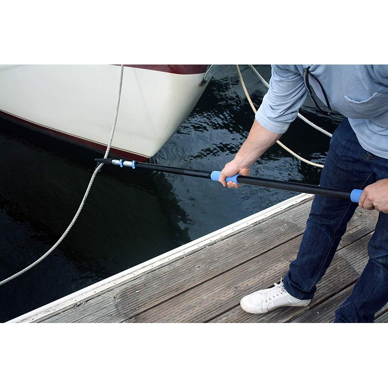 Jashem Boat Hook Attachment Premium Durable Black Nylon Mooring Marine