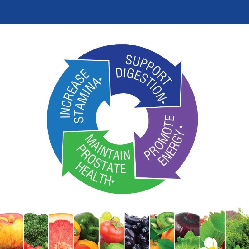 Bluebonnet Daily Men's Nutritional Supplement 30 Vegetable Capsules Non GMO