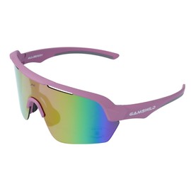 Gamswild WS7138 Sunglasses Single Disc Model Sports Glasses Cycling Glasses Ski Goggles Women Men Unisex White Pink Berry Blue Black Mint Green Colour: Berry