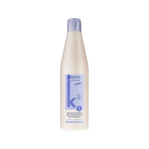 Salerm Keratin Shot Shampo Para Cabello Con Frizz O Keratina