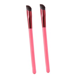 SAFIGLE 2pcs Eyebrow Brush Kit Angled Brow Brush Spoolie for Precise Eyebrow Makeup for Girls Beauty Routine Easy to Clean Travel-friendly Makeup Supplies
