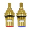 Huashan Replacement Brass Ceramic Disc Stem Cartridge Faucet Valve Quarter