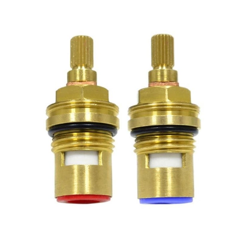 Huashan Replacement Brass Ceramic Disc Stem Cartridge Faucet Valve Quarter