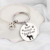 BNQL Pitbull Dog Dad Gifts Best Pitbull Dad Ever Keychain