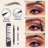 Eyebrow Pencil, 2-in-1 Double-ended Eye Brow Pen, Microblading Eyebrow Pen