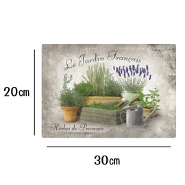 Gardening Goods Antique Garden Supplies Iron Planter Plate Tinplate Stylish Garden Outdoor Plate Gardening Supplies Garden Board Iron Plate Interior Wall Hanging Decoration Panel Ornament Garden