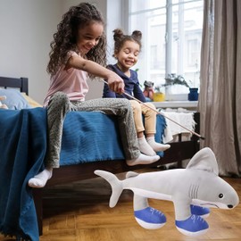 Tralalero Tralala Plush Toy 13 Inch, Italian Brainrot Style Stuffed Animal for Adult Collectors