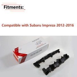 RLB-HILON Front Bumper Bracket Compatible with Subaru Impreza 2012 2013 2014 2015 2016 Year, Don’t Fit for Wrx or Sti
