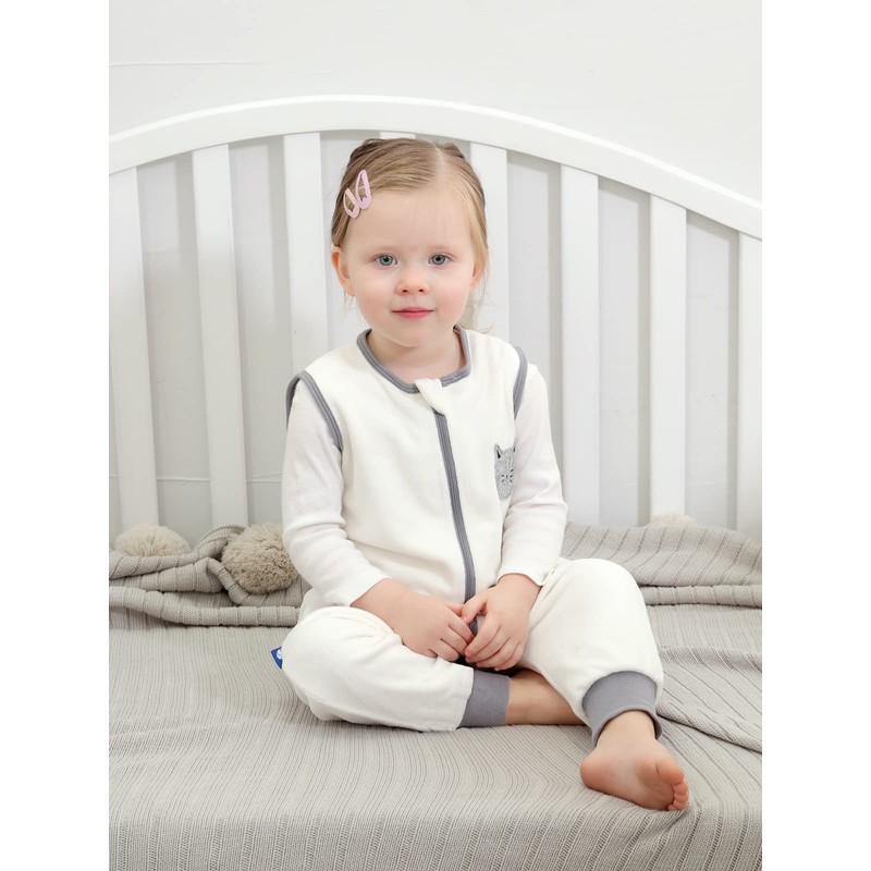 ililmmoe Baby Unisex Sleeping Bag with Feet, Pyjamas, Infant Walking,