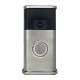Traditional Video Doorbell Cover (Ring 2nd Generation Compatible) (Nickel Silver)
