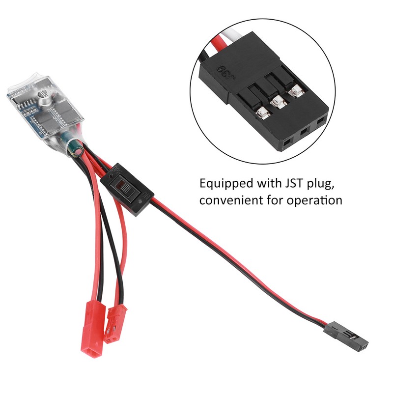 30A Two‑Way Brushed Electric Speed Controller ESC Fit for WPL