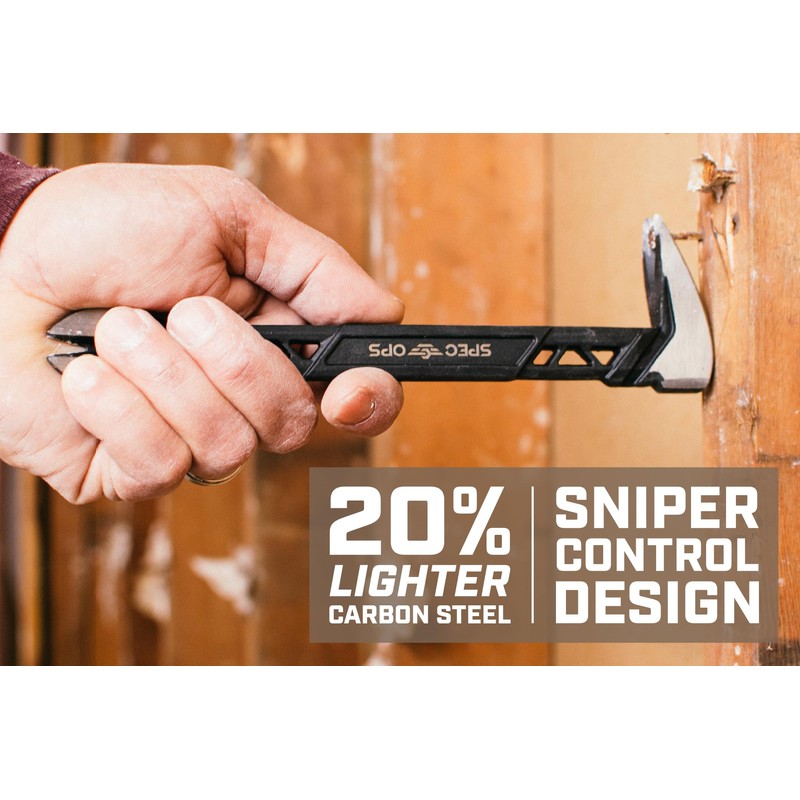 Spec Ops Tools 8" Nail Puller Cats Paw Pry Bar,