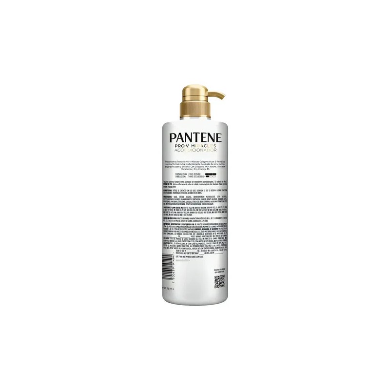 Acondicionador Pantene Colágeno Pro-v Miracles Nutre Y Revit