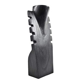 Coco Papaya Black Wavy Wood Necklace Display Stand 30cm