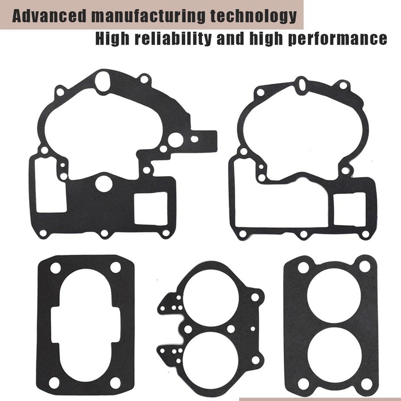 Carburetor Repair Kit Replacement for Mercruiser Marine 2Barrel 3302-804844002 3.0