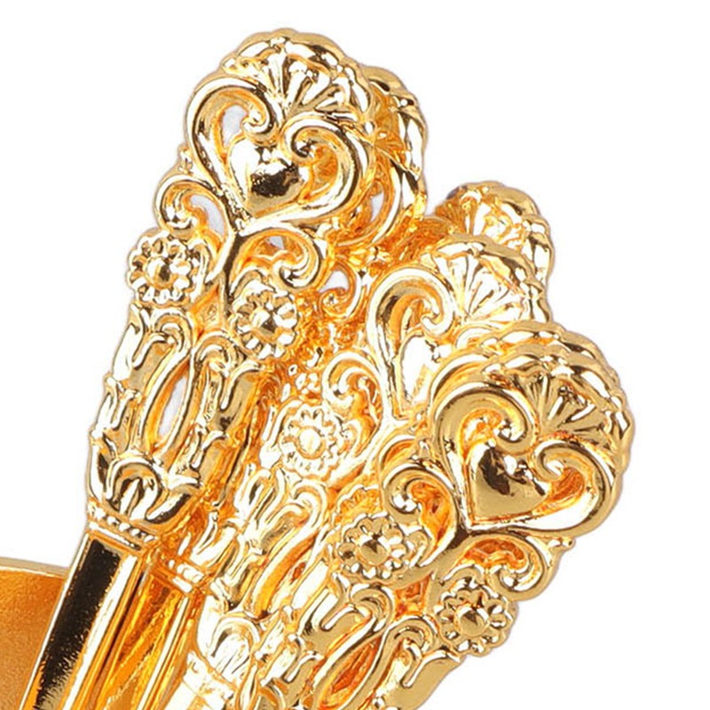 Coffee Spoon Holder Elegant Swan Shaped Alloy Mirror Polish Rich