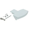 Washing Machine White Door Handle Hook Catch Kit Compatible With