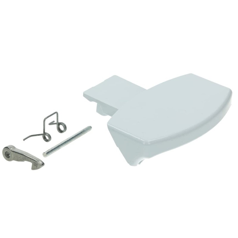 Washing Machine White Door Handle Hook Catch Kit Compatible With