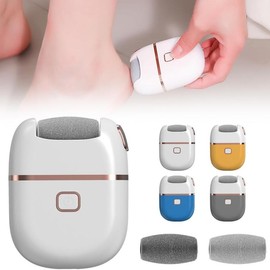 2025 New Version Foot Callus Remover Rechargeable Electric Foot File for Men Women Foot Repair and Grinding Device, Machine Foot Polisher - Color: White