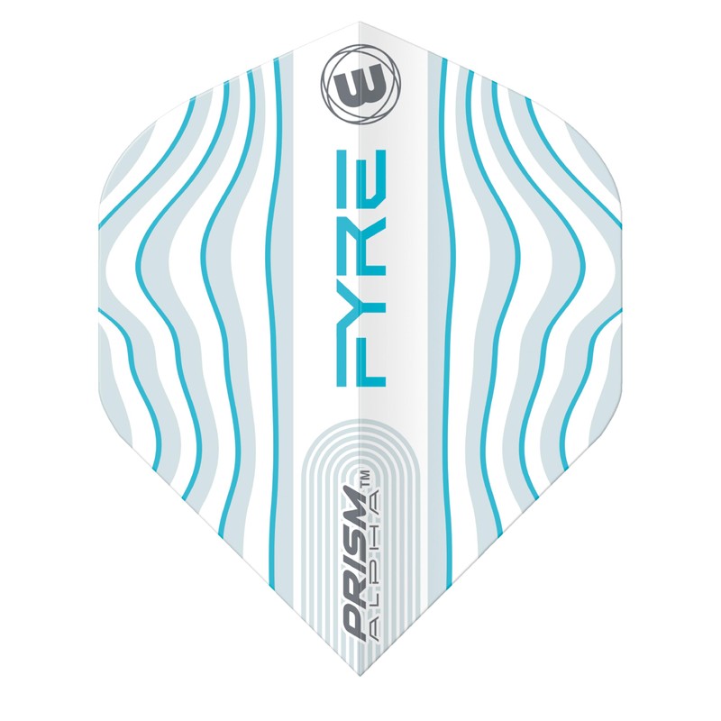 WINMAU Prism Alpha Fyre Design Dart Flights - 10 sets