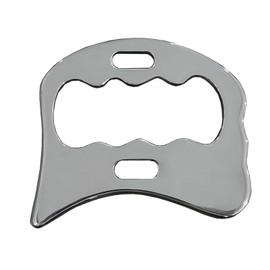 GYX COELE Stainless Steel Gua Sha Tools- Scraping Massage Tool,IASTM TOOL, Physical Therapy for Back, Arms,Legs,shoulder(GYX COELE-7)