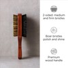 Diane Premium 100% Boar Bristle 2-Sided Club Brush for Men