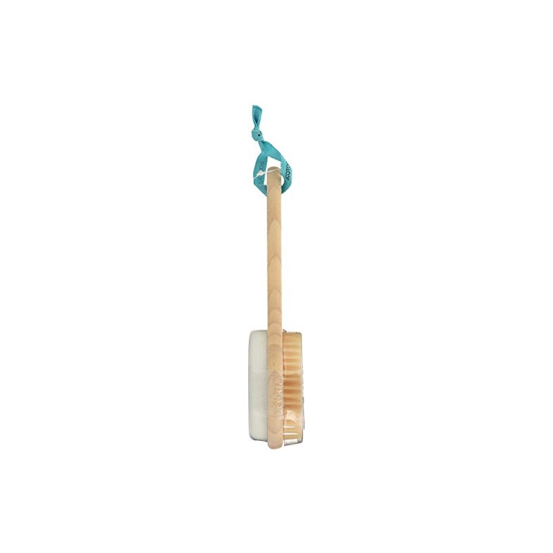 Ecotools Cepillo de pie de bambú y piedra pómez, 1