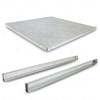 Everflow GWHS24 Water Heater Stand, Galvanized Steel, Chrome 24 in.