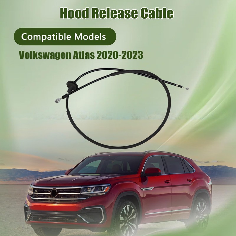 GXARTS Hood Latch Release Cable 3CM823535 3CM-823-535 Compatible With Volkswagen