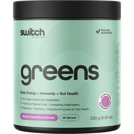 Switch Nutrition Greens Mango Passionfruit 250g
