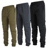Ultra Performance 3 Pack Mens Sweatpants, Fleece Cargo Joggers for