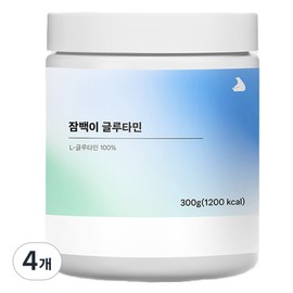 Jambaeki Glutamine, 4 pieces, 300g / 잠백이 글루타민, 4개, 300g