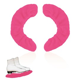 Larrel Skate Guards,Hockey Stick Blade Protector Ice Hockey Skate Guards Skates Blade Covers Figure Skates Accessories Blades Covers for Youth Adults Men Women Guard Figure Skating Hockey(Pink)