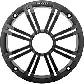 KICKER 45BKMG8C 8" Marine Speaker Grille (Charcoal) Compatible ONLY 8" KM, KMFC and KMTC Series Marine Speakers - Price per Single Unit, 1 Grille