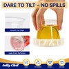 JOLLY CHEF 200 Sets 9 oz Clear Plastic Cups with
