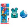 Maped Colouring Set - 12 Colour'Peps Colouring Pencils + Zenoa