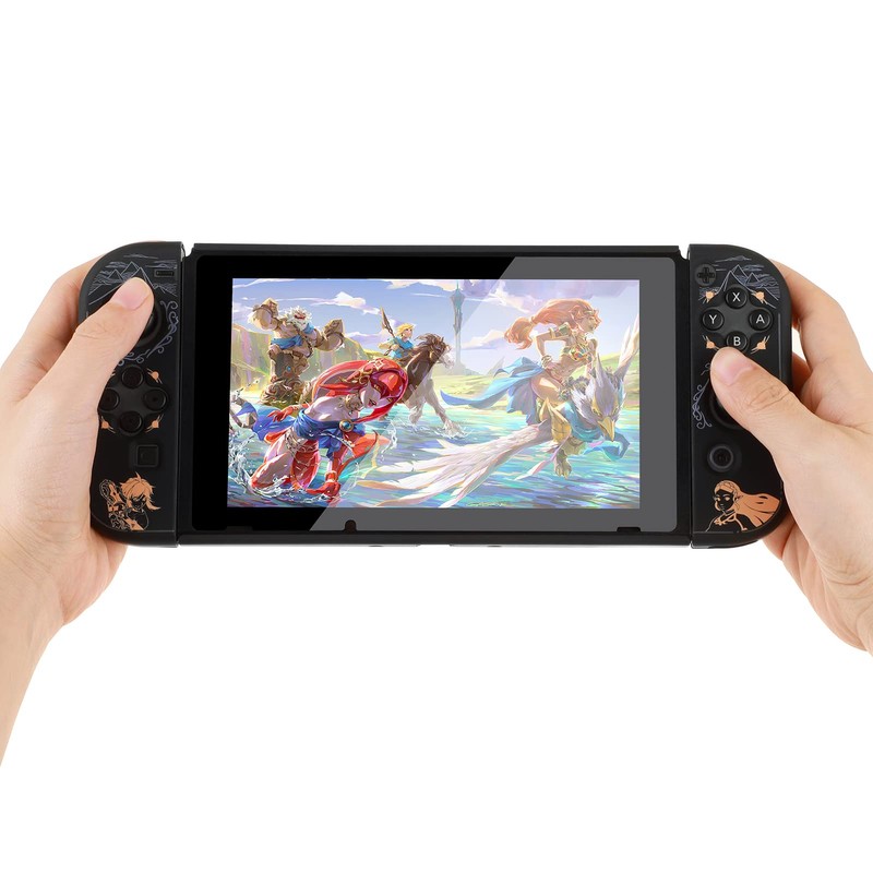 Dockable Protective Case Compatible with Switch, Hard Shell Case cover
