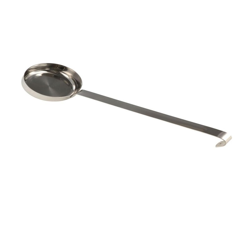 Pizza Sauce Spoon,Portion Control Ladle,Stainless Steel Pizza Sauce Spoon Soup